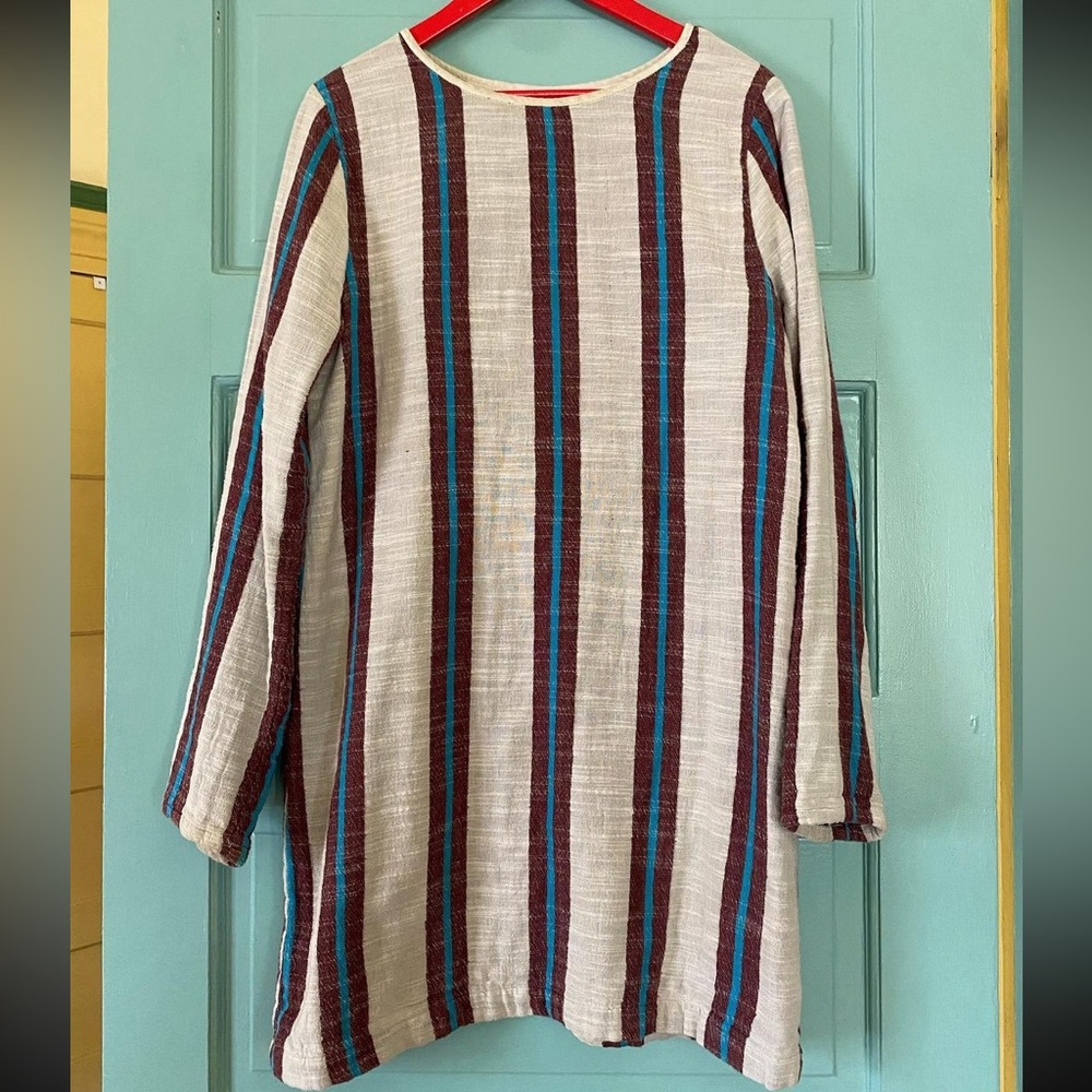 Ace & Jig long-sleeved dress in Chore - M